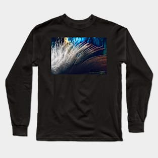 White Feather Macro Long Sleeve T-Shirt